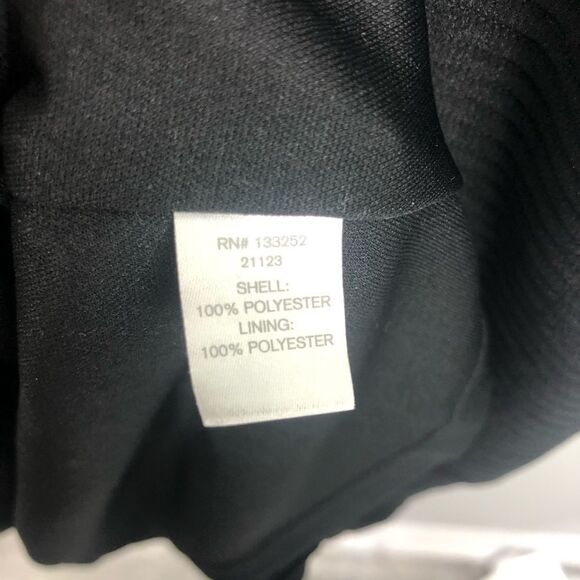 CHARMING CHARLIE | Black Textured Dress Ribbed L - Picture 5 of 7